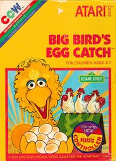 <i>Big Birds Egg Catch</i> 1983 video game