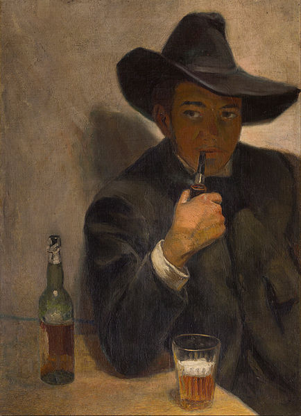 File:Diego Rivera - Self-portrait with Broad-Brimmed Hat - Google Art Project.jpg