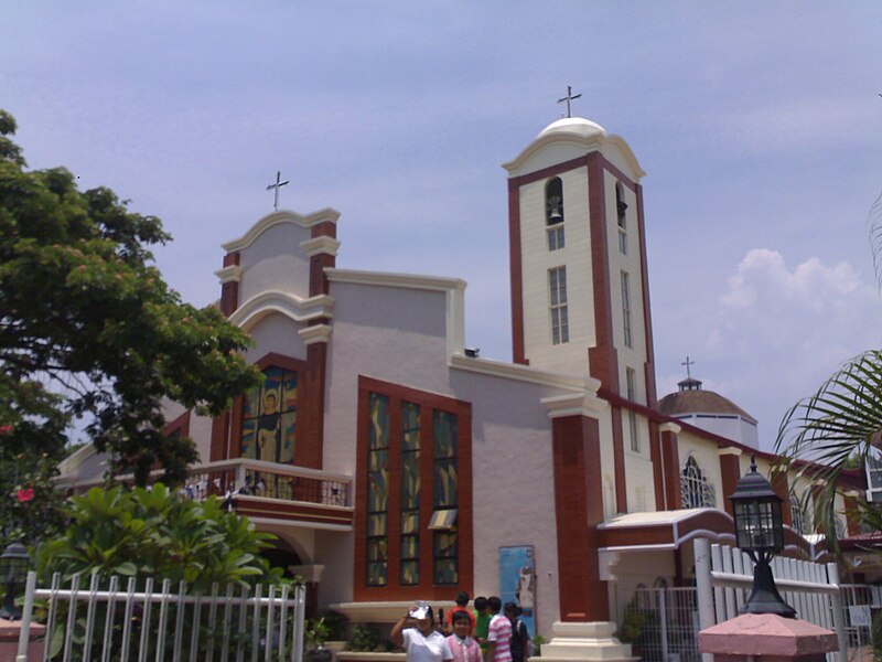 File:Diocesan shrine of san vicente ferrer mamatid.jpg