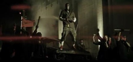 Game leading his army of rebels in the video. File-Rednationvideo.jpg