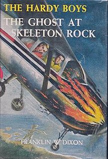 <i>The Ghost at Skeleton Rock</i> book by Franklin W. Dixon