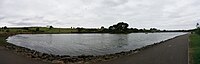 The artificial loch at the James Hamilton Heritage Park James Hamilton Heritage Loch.jpg