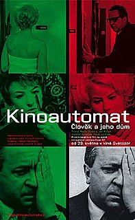 <i>Kinoautomat</i> 1967 film directed by Radúz ČinčeraJán RoháčVladimír Svitáček