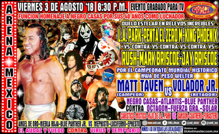 <span class="mw-page-title-main">Negro Casas 40th Anniversary Show</span> Professional wrestling show