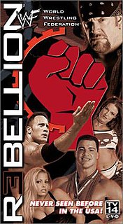 Rebellion (2000) World Wrestling Federation pay-per-view event