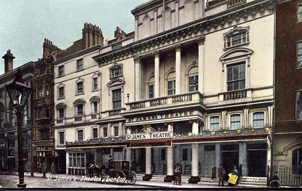 The St James's Theatre in Alexander's time