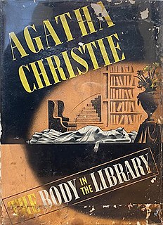 <i>The Body in the Library</i> 1942 Miss Marple novel by Agatha Christie