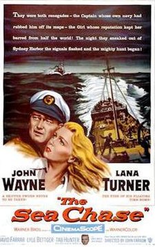 movie the sea chase 1955