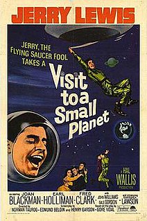 <i>Visit to a Small Planet</i> 1960 film by Norman Taurog