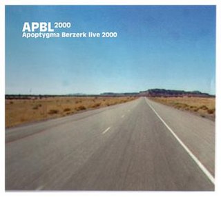 <i>APBL2000</i> 2001 live album by Apoptygma Berzerk