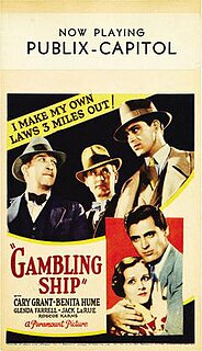 <i>Gambling Ship</i> 1933 film by Max Marcin, Louis J. Gasnier