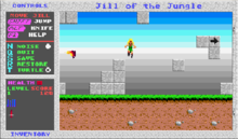Jill of the Jungle gameplay Jill of the Jungle.screenshot.png