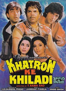 <i>Khatron Ke Khiladi</i> (1988 film) 1988 film by T. Rama Rao