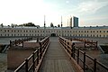 View from the Main gate of the Hospital fort