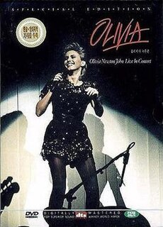 <i>Olivia in Concert</i> 1983 video by Olivia Newton-John