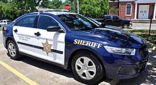 A Patrol Car used by the Jackson County Sheriff's Department. Patrol Car for the Jackson County Sheriff's Department.jpg