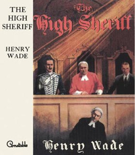 <i>The High Sheriff</i> 1937 novel