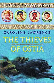 <i>The Thieves of Ostia</i> book by Caroline Lawrence