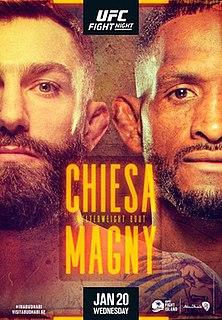 UFC on ESPN: Chiesa vs. Magny UFC mixed martial arts event in 2021