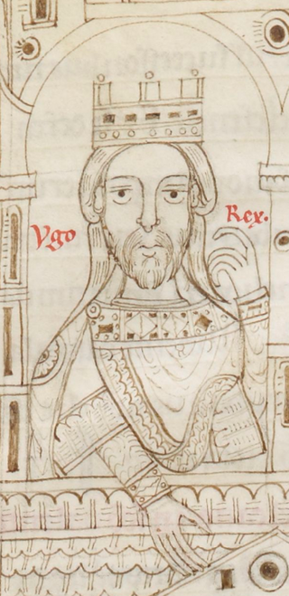 <span class="mw-page-title-main">Hugh of Italy</span> King of Italy from 926 to 947