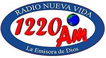 Previous logo under the Cadena Radial Nueva Vida format WDYT 1220AMCharlotte logo.jpg