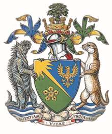 Coat of arms of the Royal Society of Biology Arms of the Royal Society of Biology.png