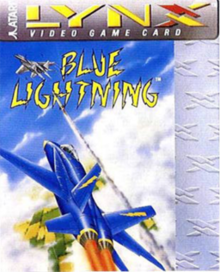 Голубая молния (видеоигра, 1989) (Обложка) .png