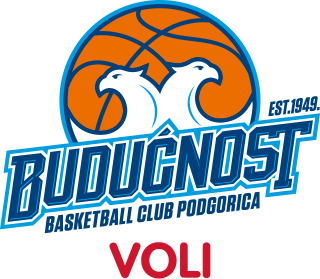 KK Budućnost professional basketball club from Podgorica, Montenegro