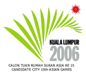 Kuala Lumpur 2006 Asian Games bid logo.png