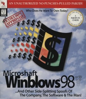 <i>Microshaft Winblows 98</i> 1998 video game
