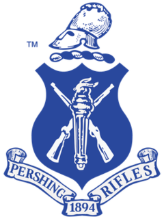 Pershing Rifles Military-oriented fraternal organization for college-level students