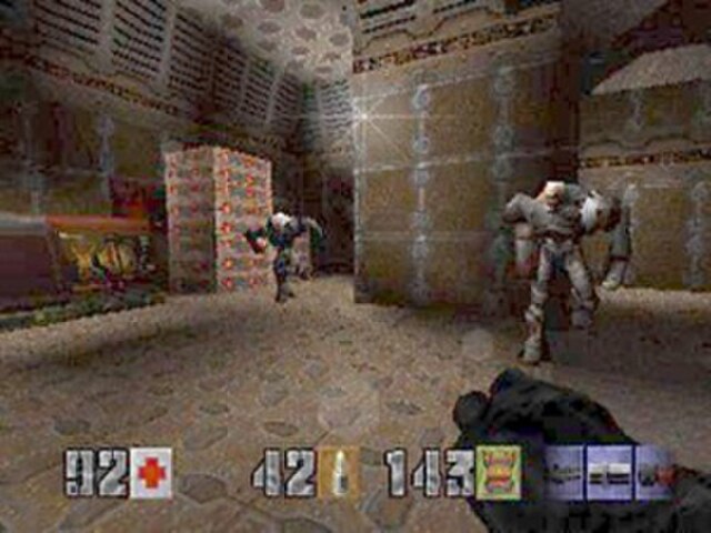 Quake II on the PlayStation
