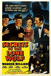 <i>Secrets of the Lone Wolf</i> 1940 film