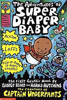 <i>The Adventures of Super Diaper Baby</i> book by Dav Pilkey