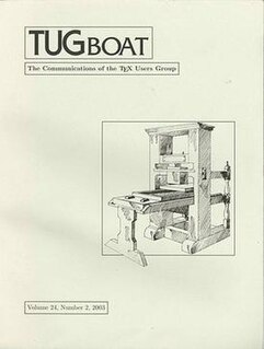 <i>TUGboat</i> Academic journal