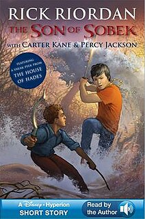 <span class="mw-page-title-main">The Son of Sobek</span> 2013 spinoff the Percy Jackson and Kane Chronicles series