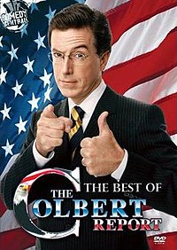 The cover of The Best of The Colbert Report. ColbertDVD.jpg