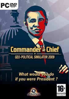 <i>Commander in Chief</i> (video game) 2008 video game