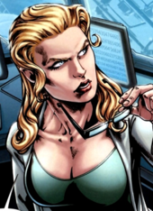 Francine Langstrom as she appears in Batman and the Outsiders (vol. 2) #9 (September 2008). Art by Julian López