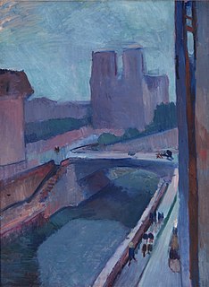 A Glimpse of Notre-Dame in the Late Afternoon, 1902, Albright–Knox Art Gallery, Buffalo, New York
