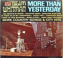 More than Yesterday (More Country Songs & City Hits).jpg