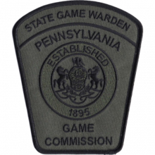 Pennsylvania Game Commission patch PA Game Warden Patch.png