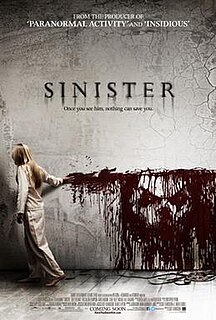 <i>Sinister</i> (film) 2012 film by Scott Derrickson