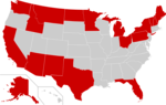 Thumbnail for International border states of the United States