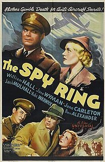 <i>The Spy Ring</i> 1938 film by Joseph H. Lewis