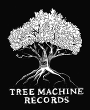 Tree Machine Records Black and White Logo.png