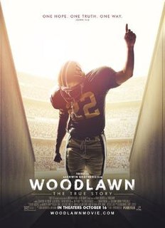 <i>Woodlawn</i> (film) 2015 film directed by Erwin Brothers