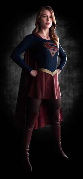 Supergirl's design was intended to be a modern take on the classic look of the character.