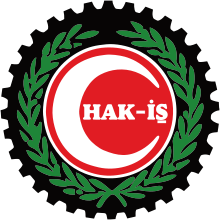 Confederation of Turkish Real Trade Unions logo.svg