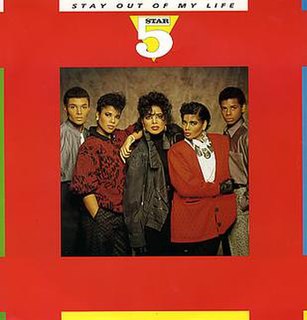 <span class="mw-page-title-main">Stay Out of My Life</span> 1987 single by Five Star